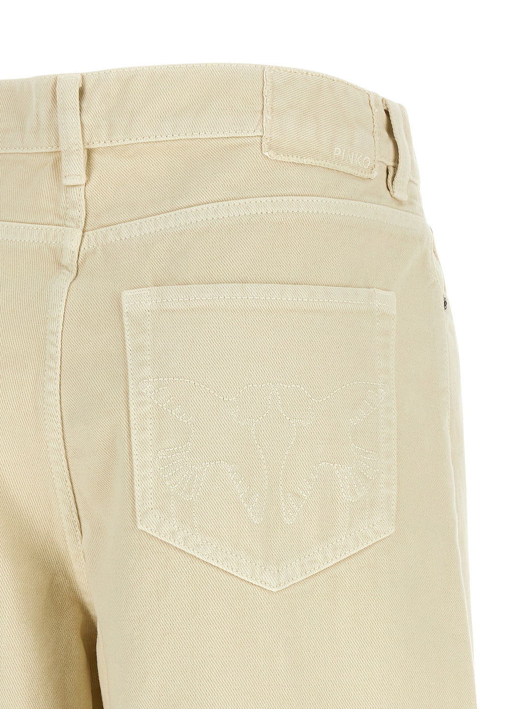 Pinko Love Birds Jeans - Beige | 3d9cc55e532d5e6eaa4b960f4acb111e98dc06dc
