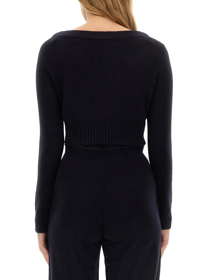 Max Mara Sweaters - Blue | d0005a4e7b01020afbfe04b2f7ff4e0c62a26c56