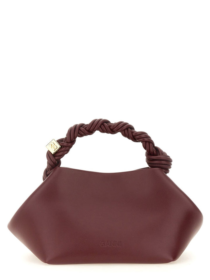Ganni Shoulder Bags - Burgundy | Wanan Luxury