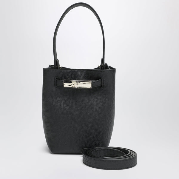 Le Smart Xs Bucket Bag Black