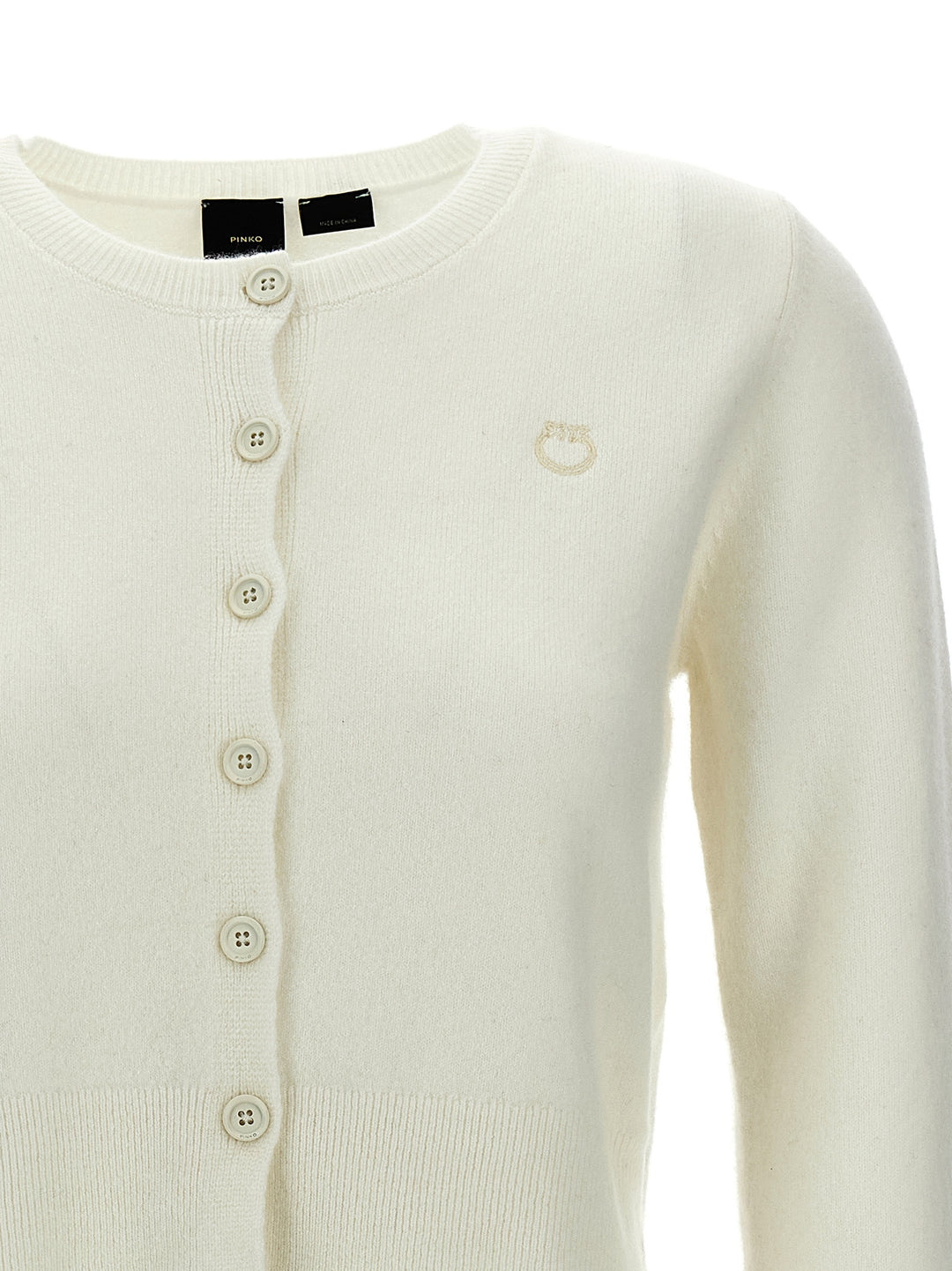 Carattere Sweater, Cardigans White