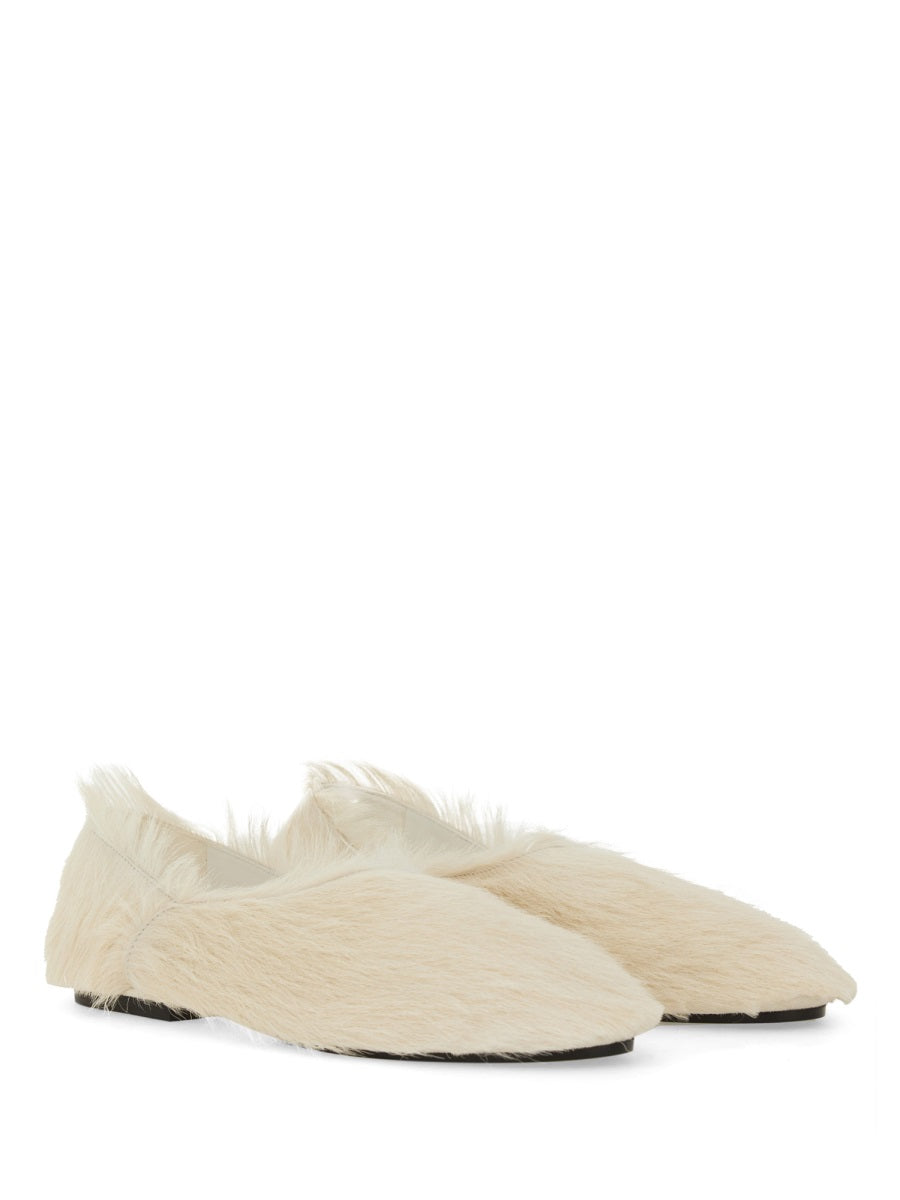 Jil Sander Flat Shoes - White | Wanan Luxury