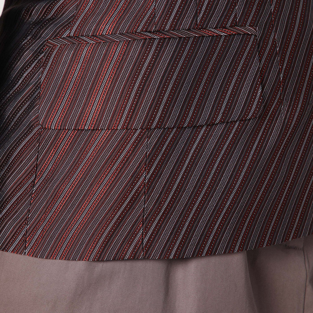 Dries Van Noten Coats & Jackets - Burgundy | c44b550d1dff7ba9991ee7dac393e6f7cd56df12