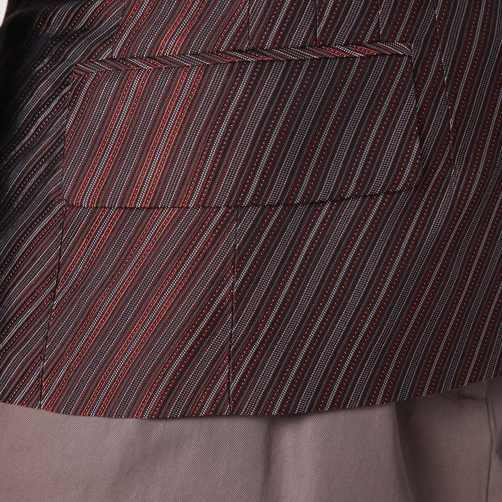 Dries Van Noten Coats & Jackets - Burgundy | c44b550d1dff7ba9991ee7dac393e6f7cd56df12