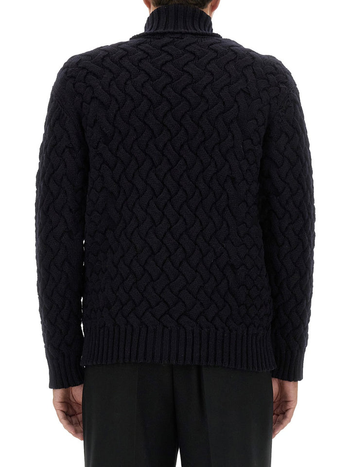 Dries Van Noten Sweaters - Blue | ce28e91a1b07acb631b0031860389252053d30fe