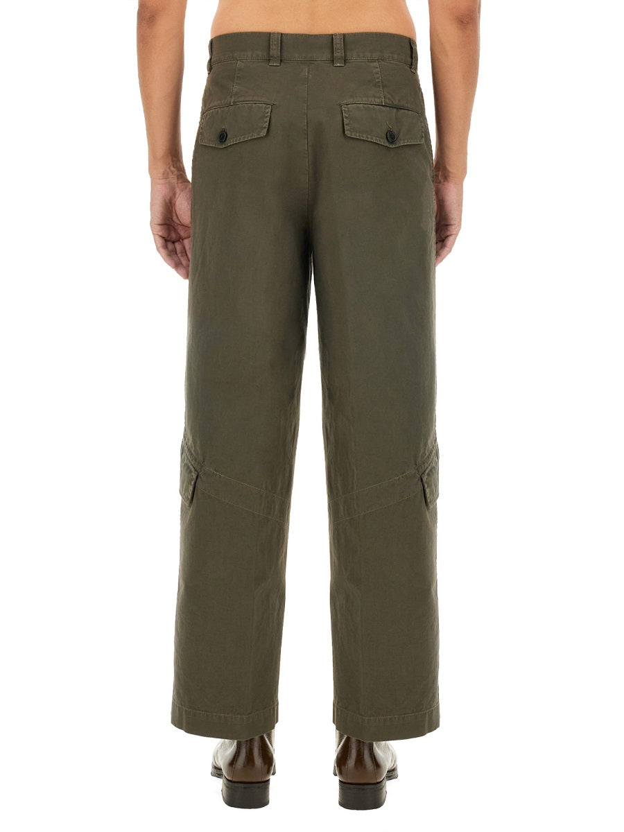 Dries Van Noten Pants - Military Green | 763cc09d603b3c5cb8e1e218ca4e89f5586c4ae5