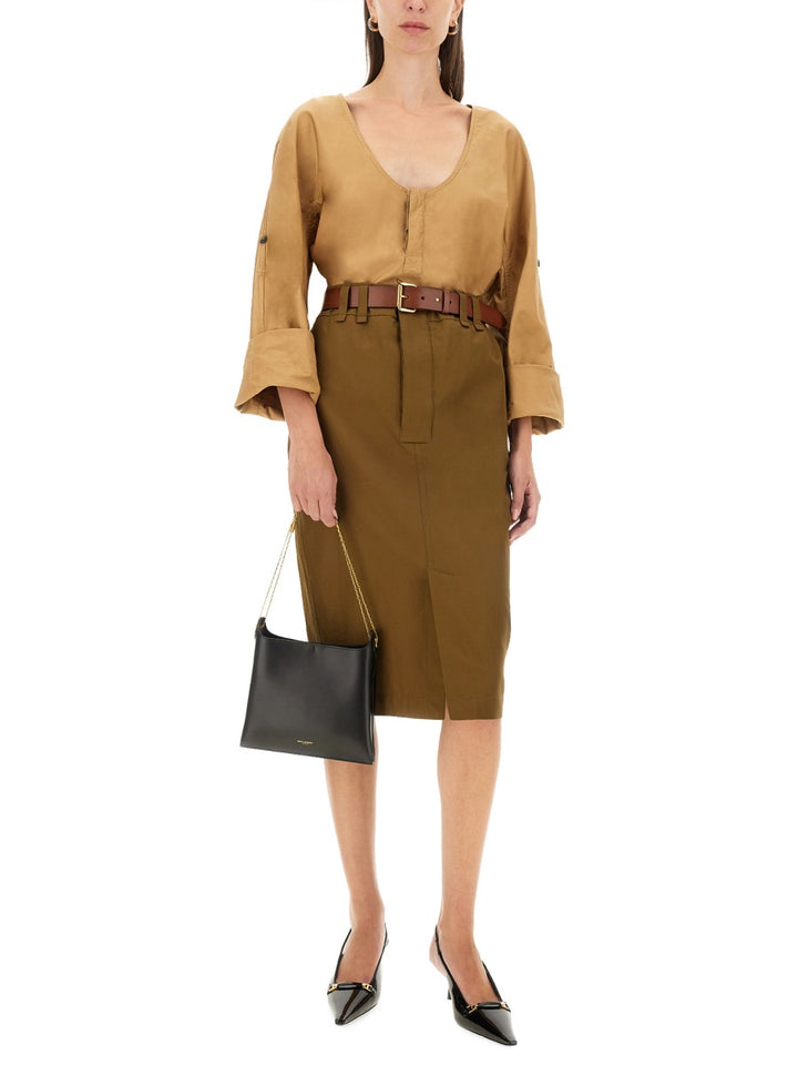 Saint Laurent Shirts - Beige | 8b2a952b60554612cea682cabea7fb429caa51eb