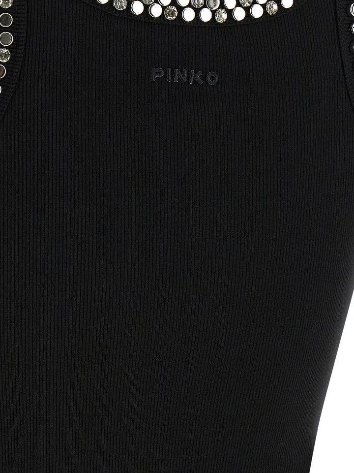 Pinko Coriandoli Tops - Black | 5060565c25184a94cf426a2c881cede18ba787d0