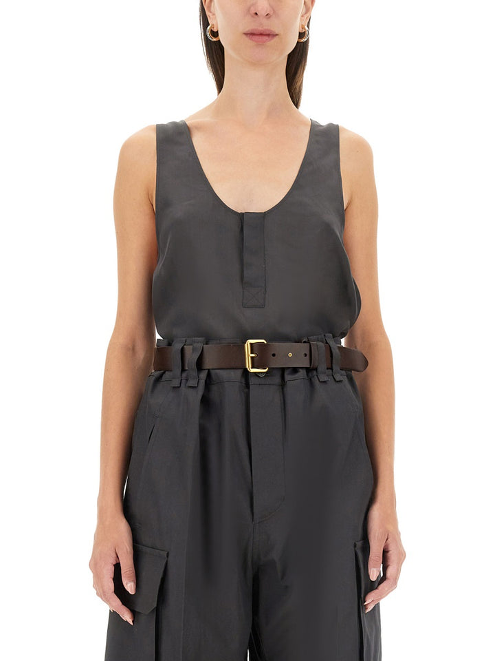 Saint Laurent Tops - Grey | 0cc5c3a4533bd47c205aba32284385d57e4113c9