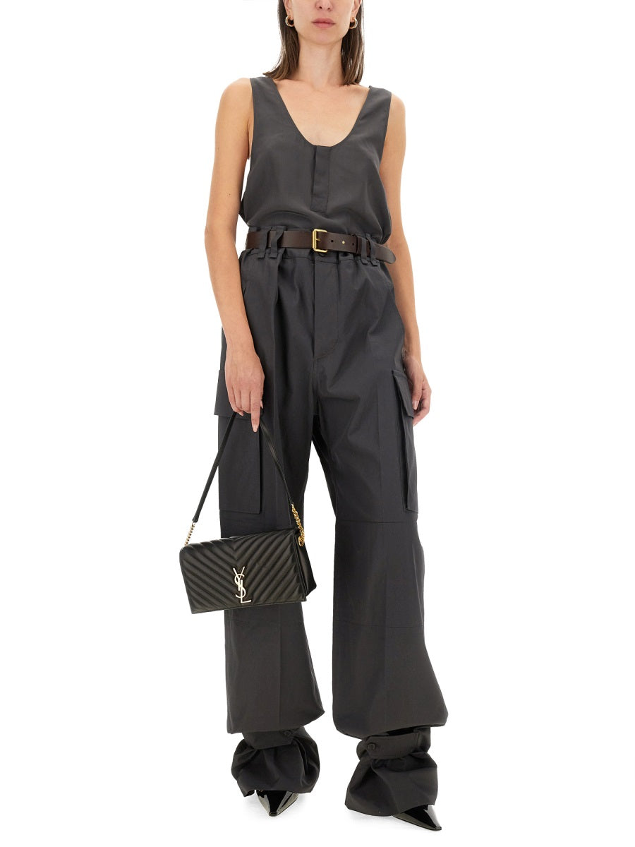 Saint Laurent Tops - Grey | 4cc9e40389b3ceb147173dbbbe3663cf1dbc27a3