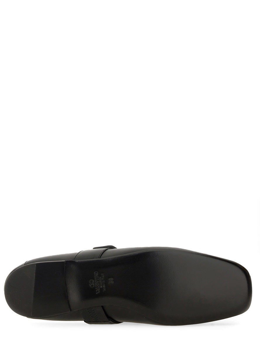 Valentino Garavani Flat Shoes - Black | Wanan Luxury