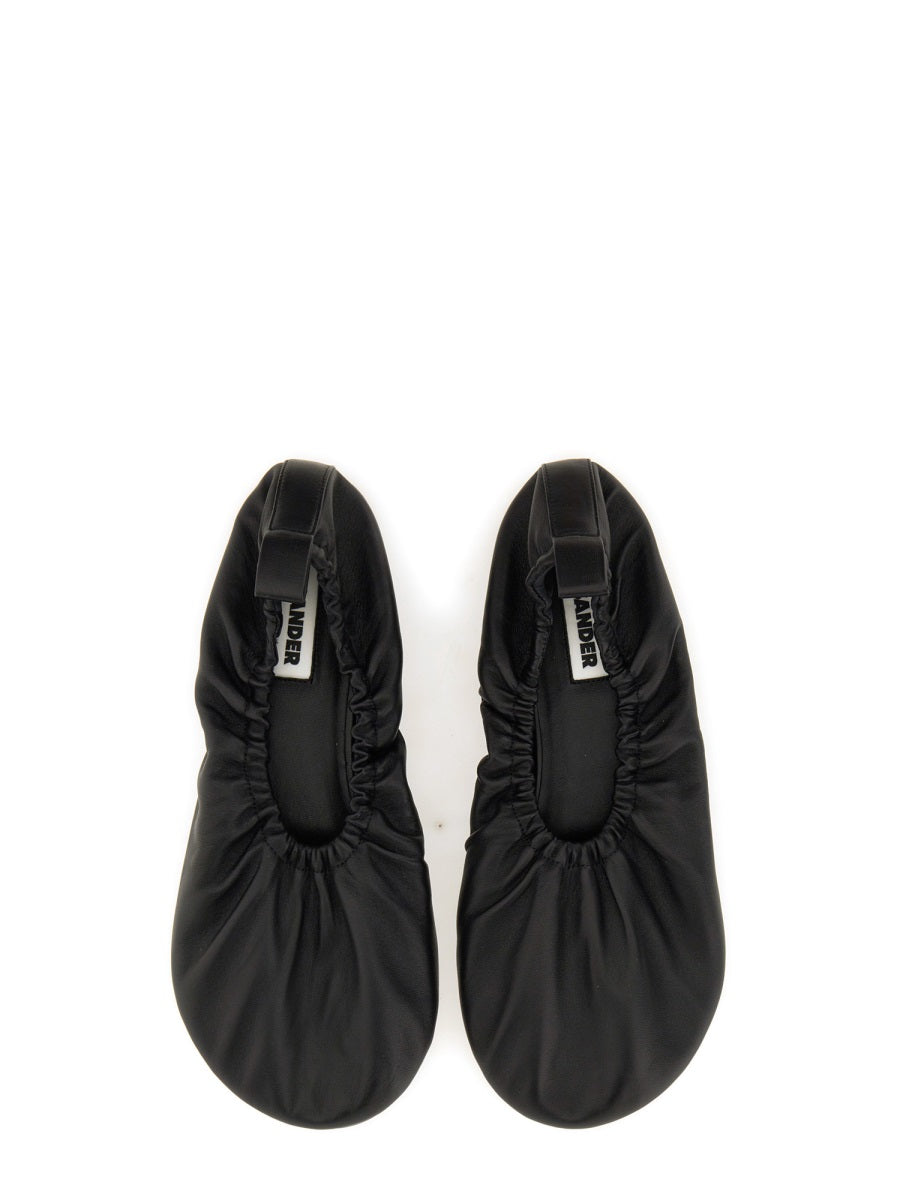 Jil Sander Flat Shoes - Black | Wanan Luxury