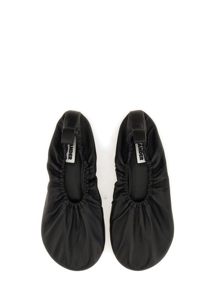 Jil Sander Flat Shoes - Black | Wanan Luxury