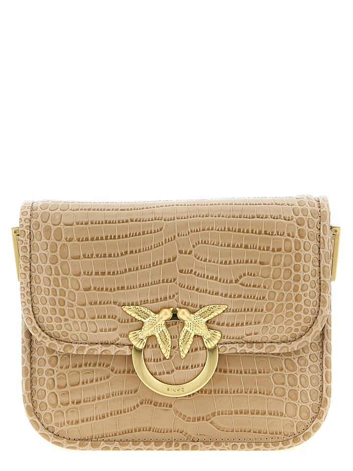 Pinko Love Bag Box Shoulder Bags - Beige | bfcf5b8a31b66339bc661c30ef8ebda060861d73