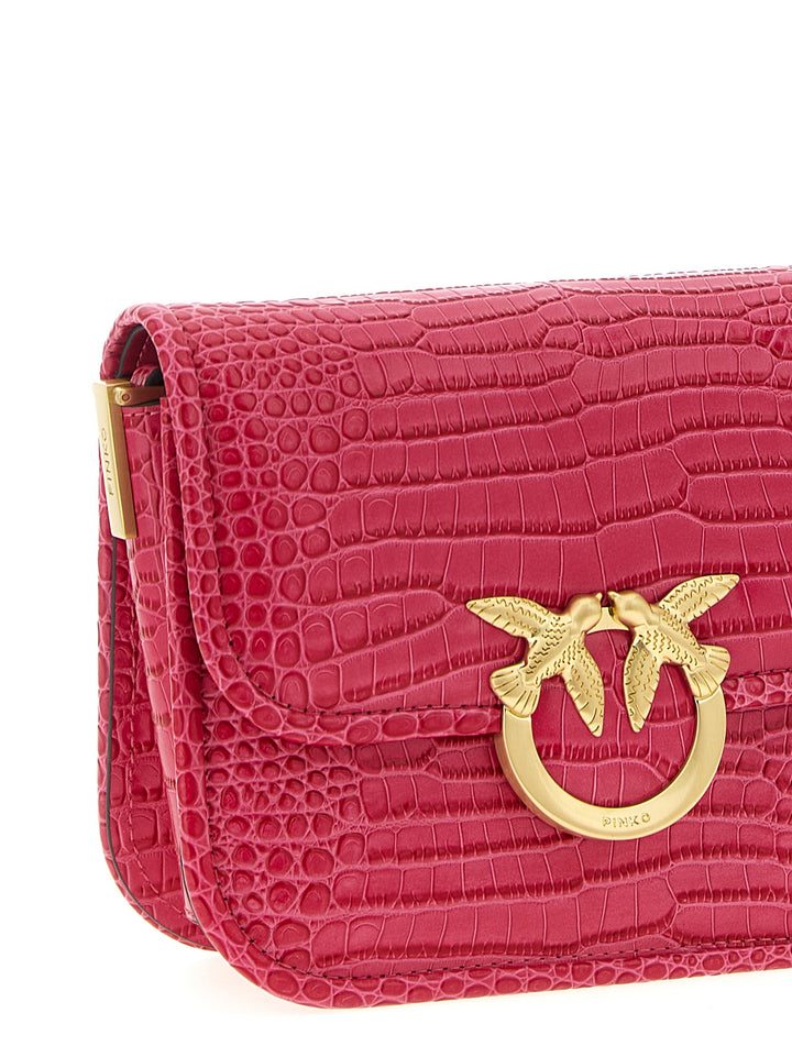 Pinko Love Bag Box Shoulder Bags - Fuchsia | ab6ddd22c564adce6b96ebd28bd5173eb8694aa8