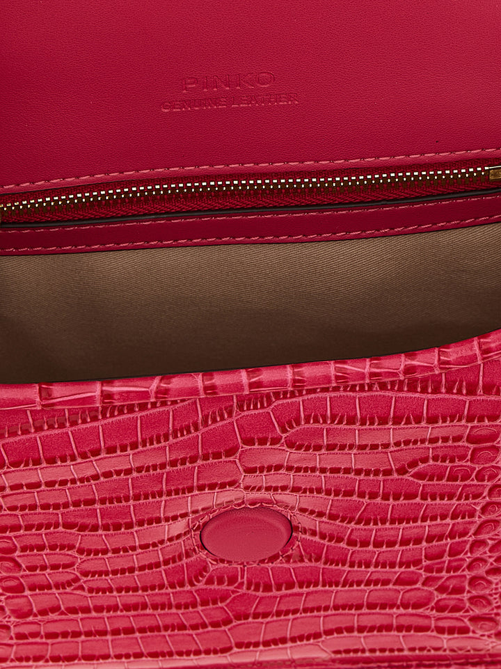 Pinko Love Bag Box Shoulder Bags - Fuchsia | 1c73ca0e81fdd99e4a7aa49d01505f2e82f18042