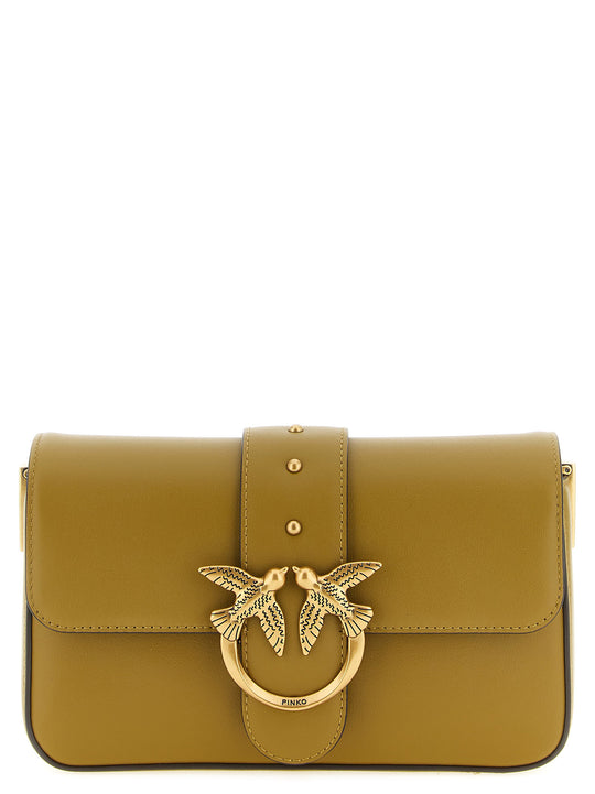 Mini Love Slouchy Shoulder Bags Green