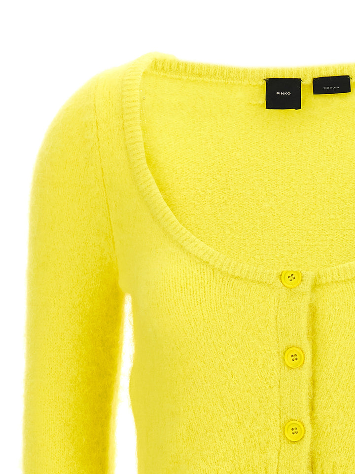 Colorpoint Sweater, Cardigans Yellow