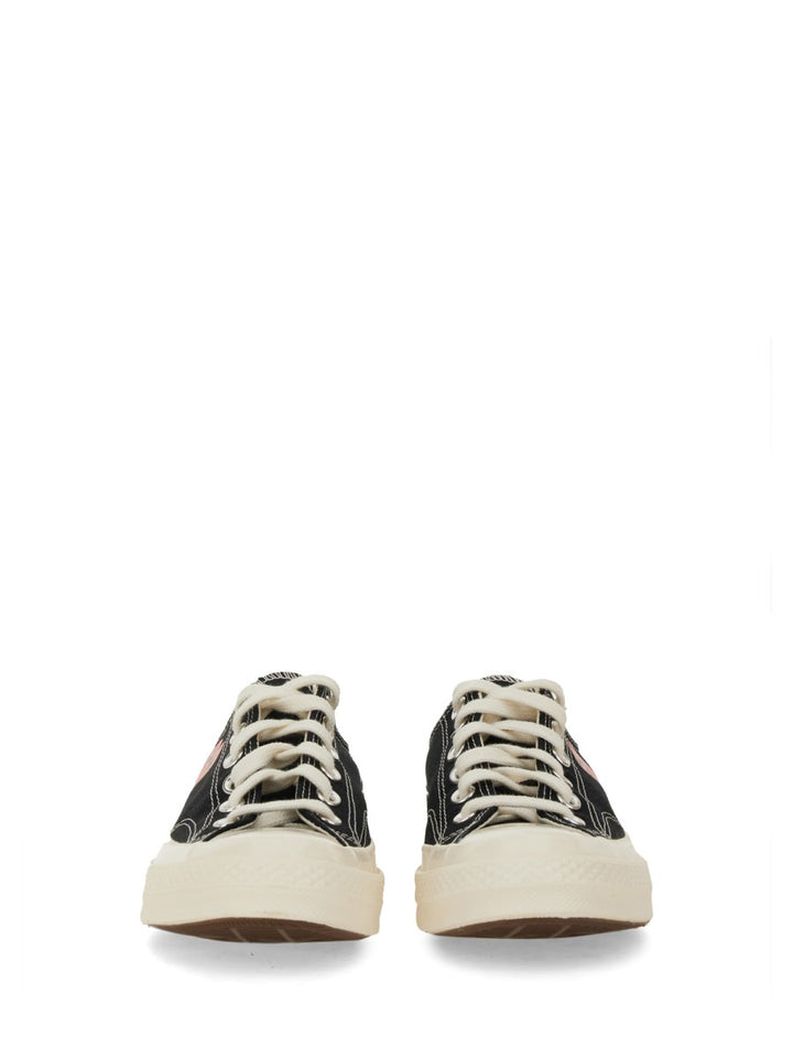 Comme Des Garçon Play x Converse Sneakers - Black | Wanan Luxury