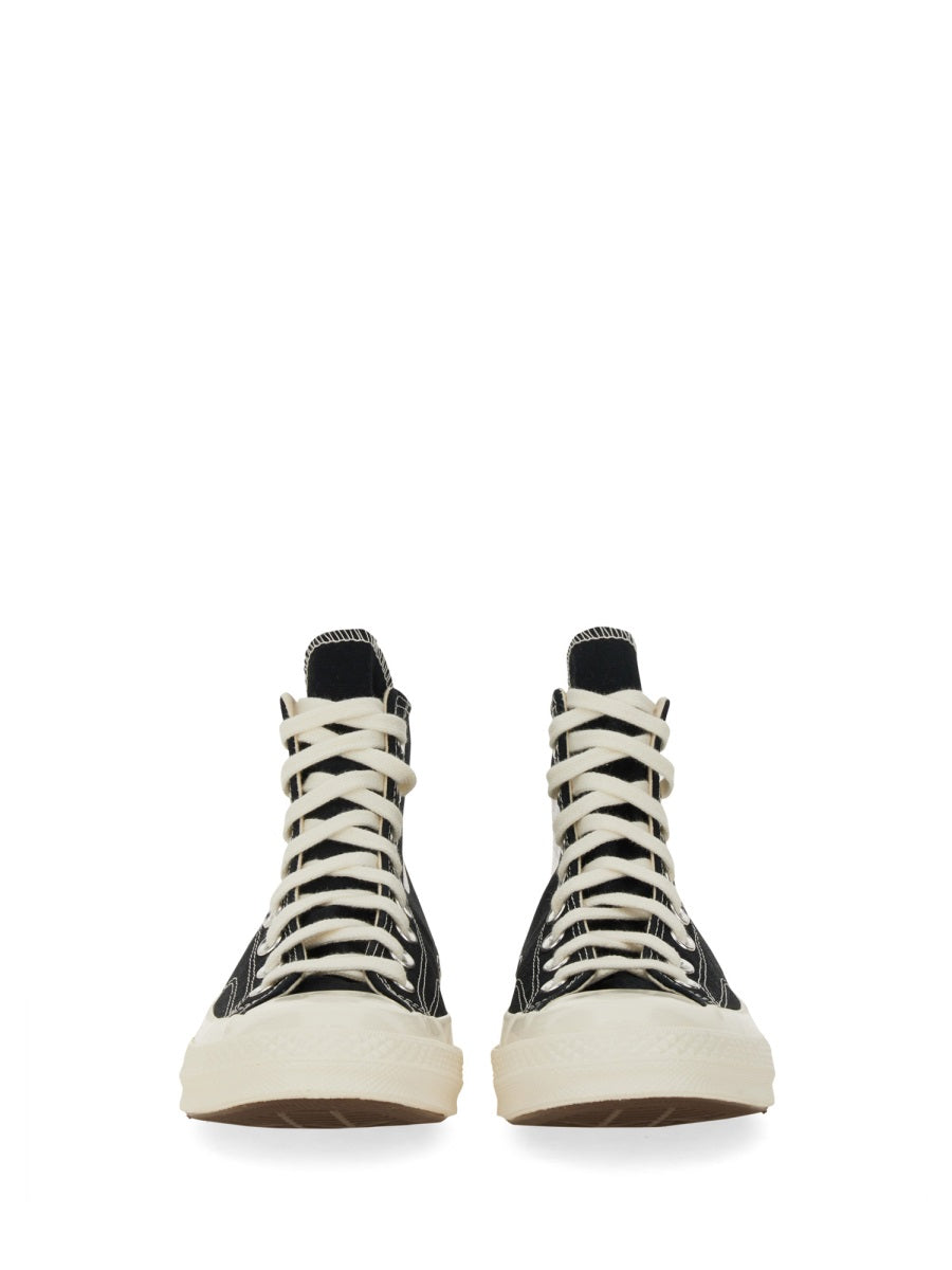 Comme Des Garçon Play x Converse Sneakers - Black | Wanan Luxury