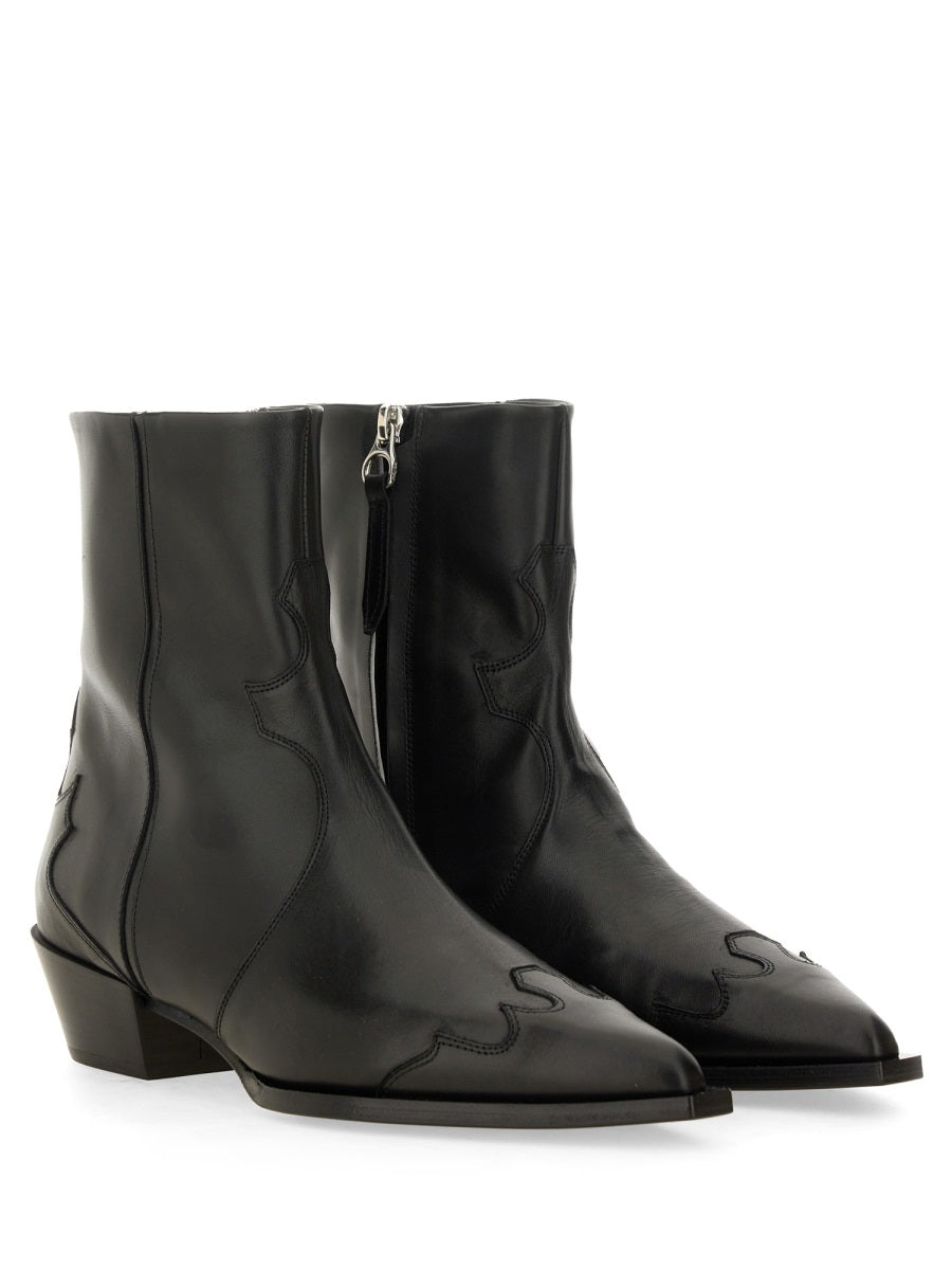 Aeyde Boots - Black | Wanan Luxury