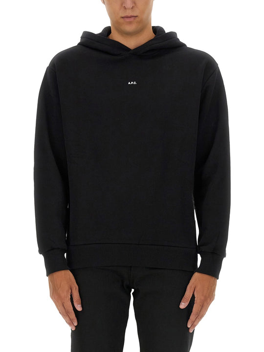 Sweatshirt With Micro Logo