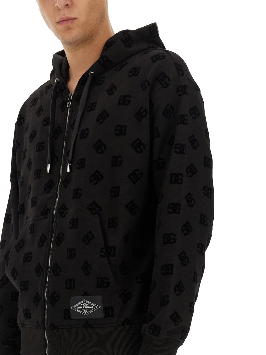 Dolce & Gabbana Sweatshirts - Black | Wanan Luxury