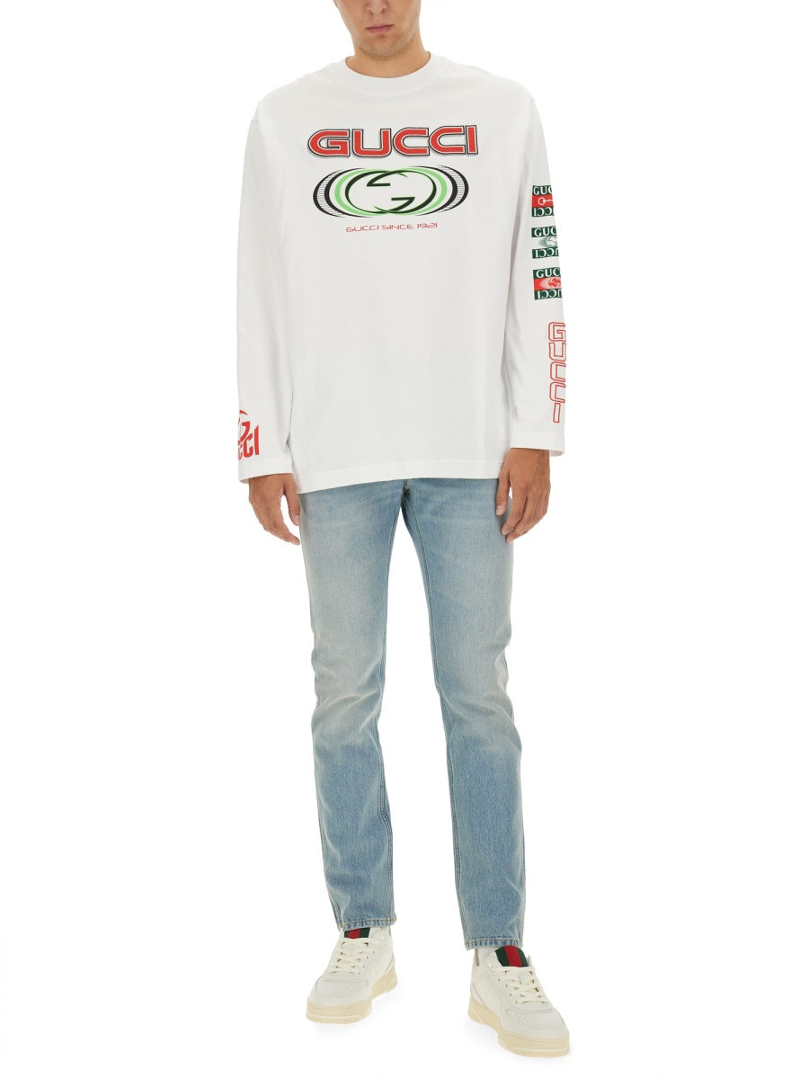 Gucci T shirts - White | 9c33ba57fd03f9cc53ef7041b5ffb49526021303