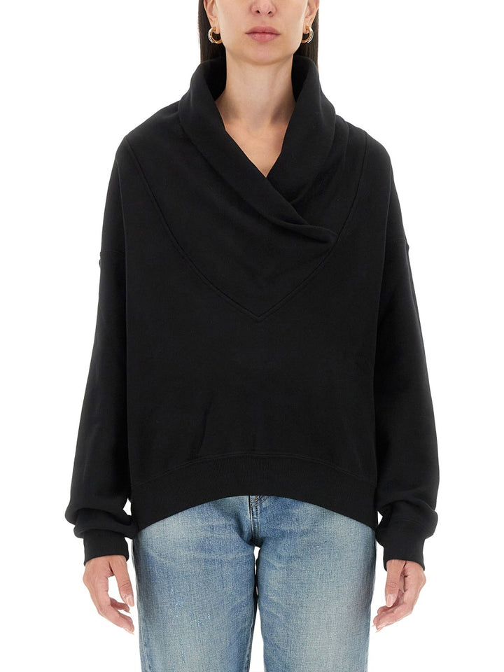 Saint Laurent Sweatshirts - Black | a7ac1c64eb7000bec5cf41777b266a1842ae7e6c