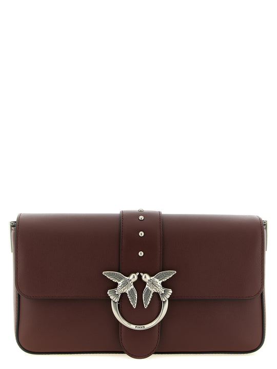 Love Slouchy Classic Shoulder Bags Bordeaux