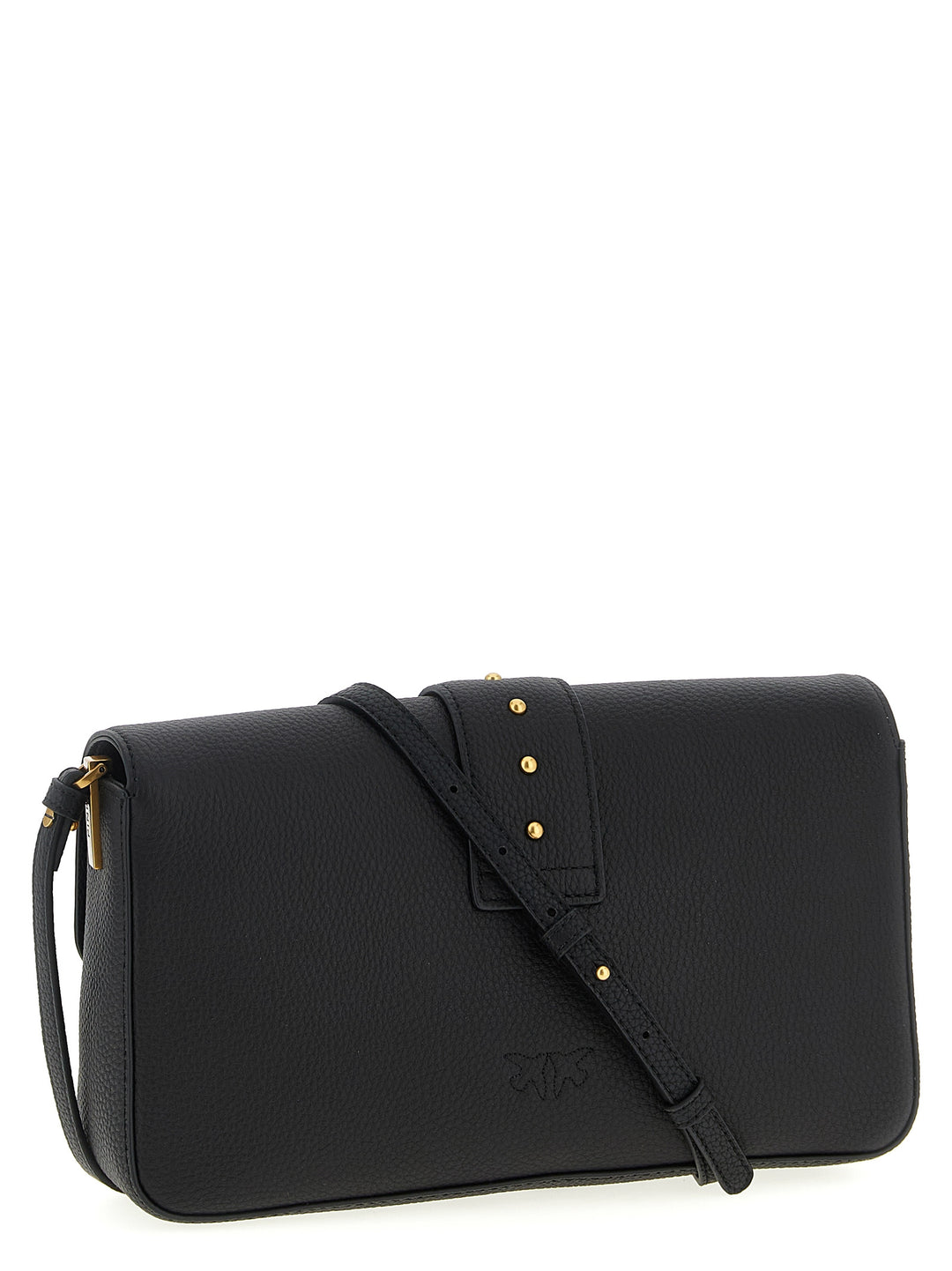 Pinko Love One Classic Crossbody Bags - Black | ec097f8c229866ab42471bf3cc198dbdd3bb361a