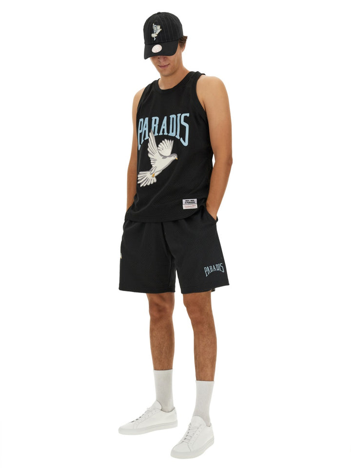 3.PARADIS Shorts - Black | Wanan Luxury