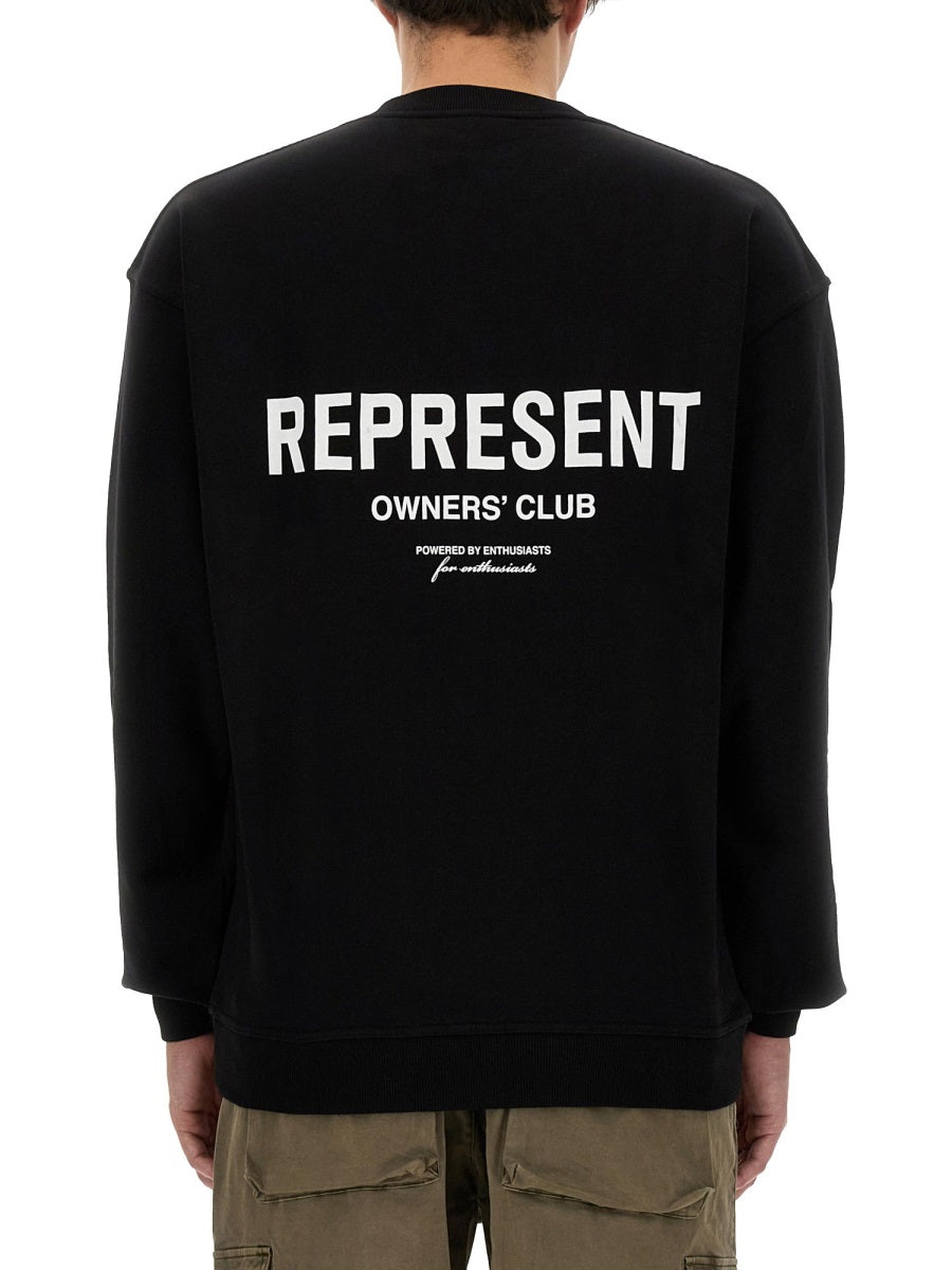 Represent Sweatshirts - Black | Wanan Luxury