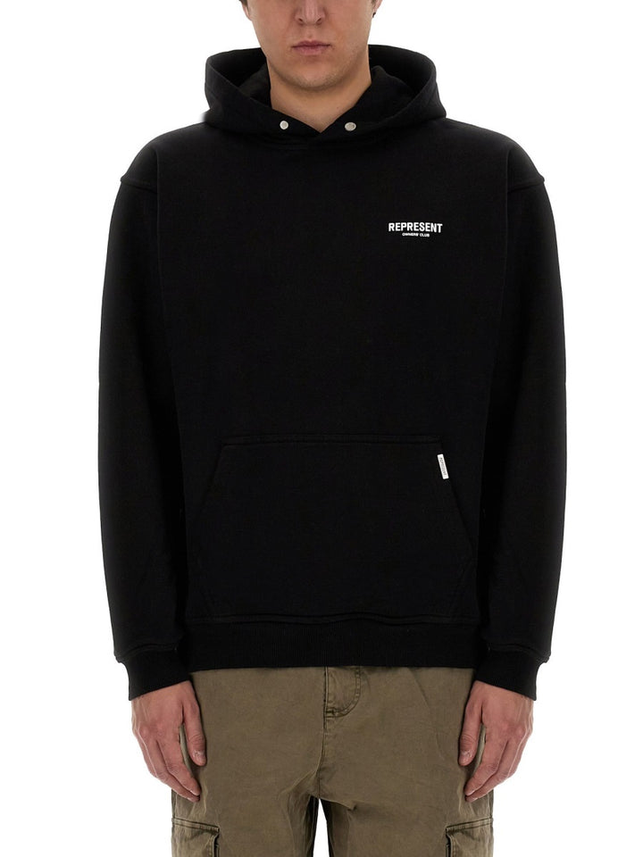 Represent Sweatshirts - Black | Wanan Luxury