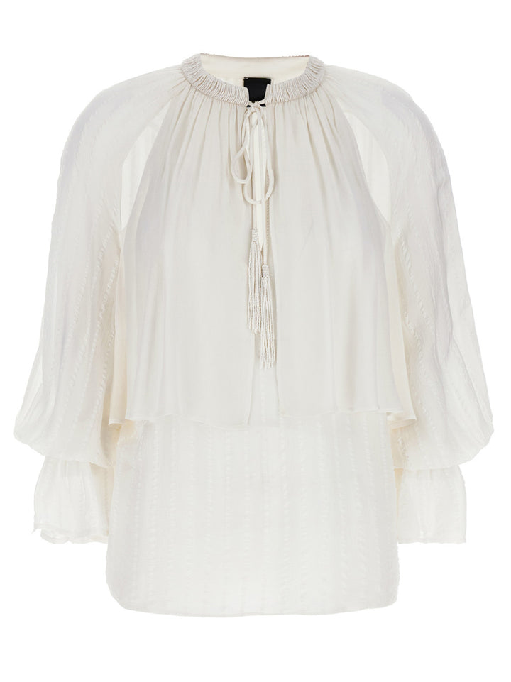 Pinko Valium Shirt and Blouse - White | a49c0adc98e9e2df3f394a8c2d6df30f1ab43764
