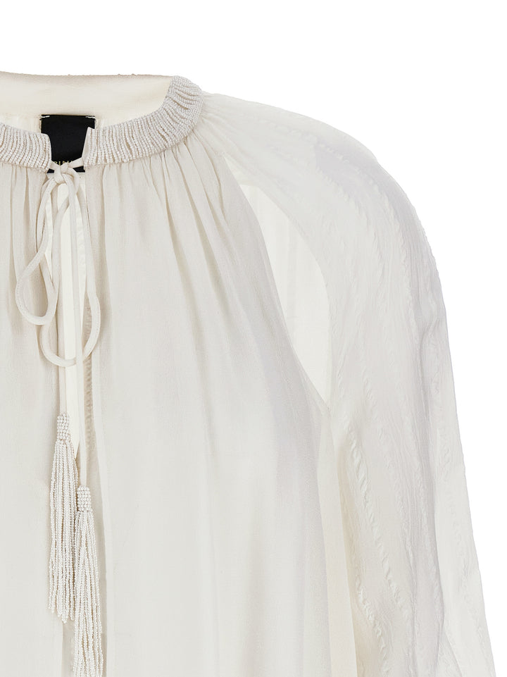 Pinko Valium Shirt and Blouse - White | e73e8d65c144484179c81c2a0bfd344a86490273