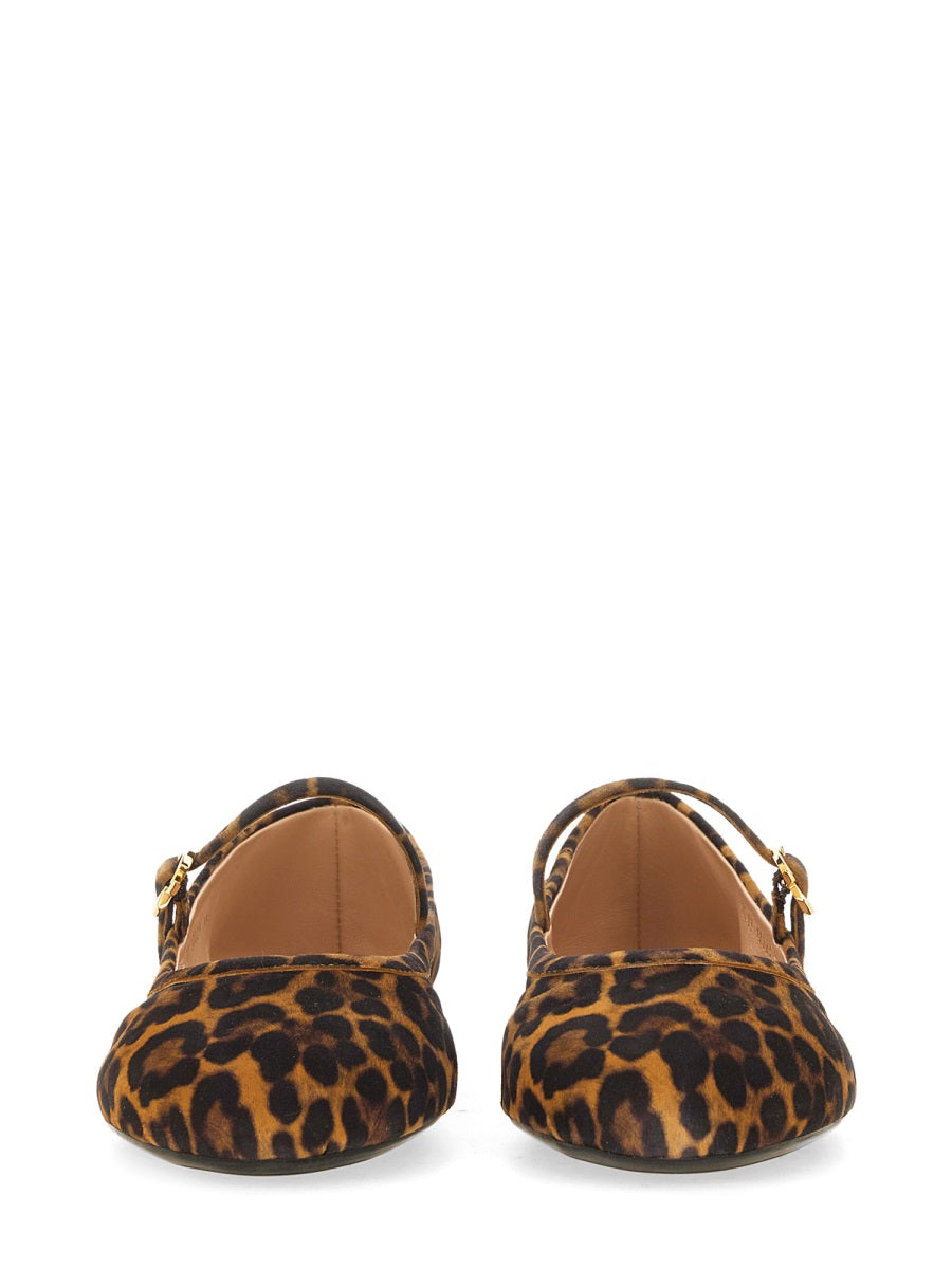 Gianvito Rossi Flat Shoes - Animal Print | Wanan Luxury