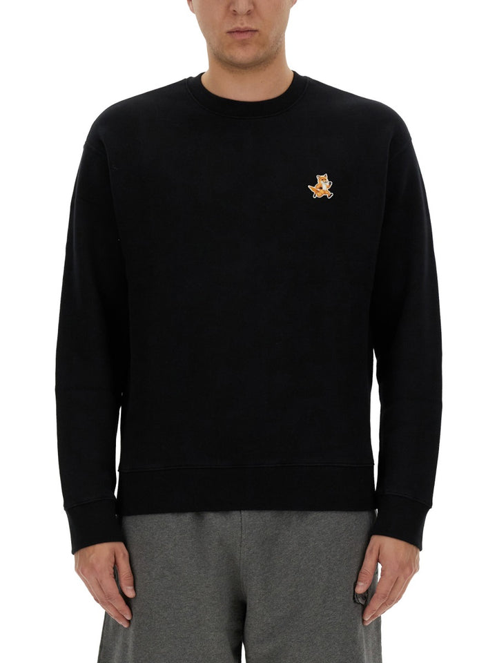Maison Kitsuné Sweatshirts - Black | Wanan Luxury