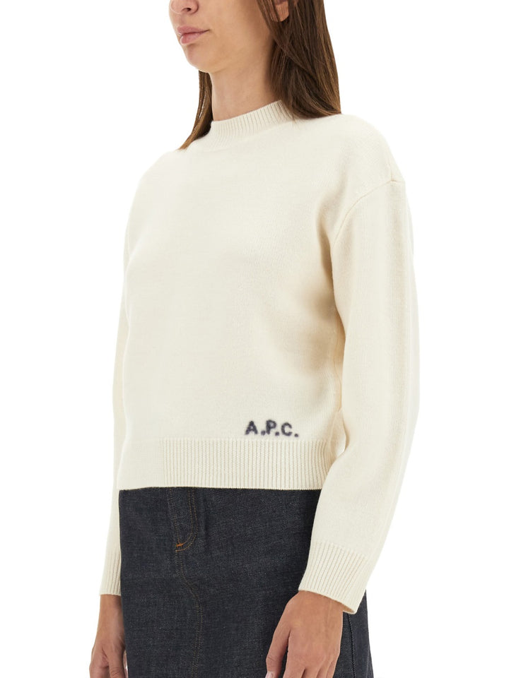 A.P.C. Sweaters - White | Wanan Luxury