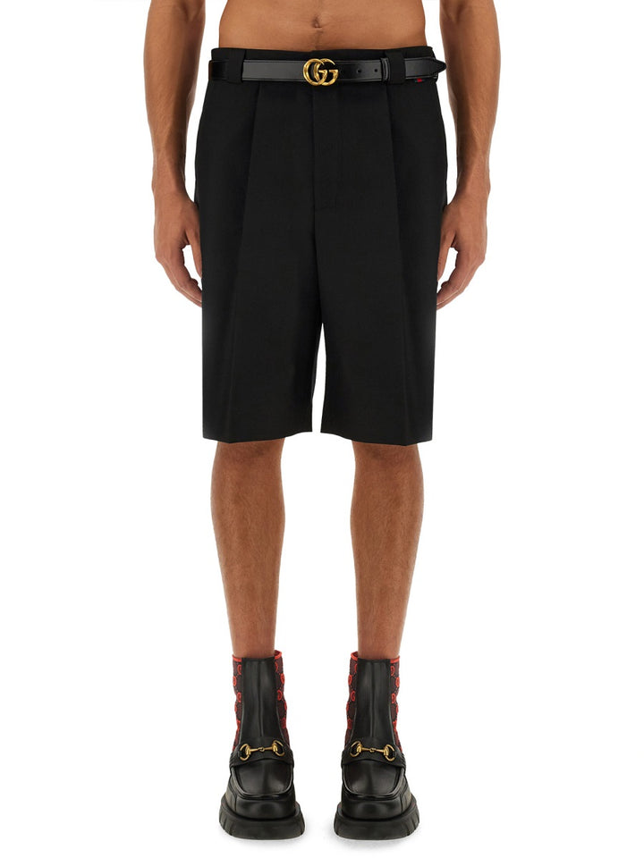 Gucci Shorts - Black | 2ed4fa48623e0e13a1eeb1863f8bb00c30c5f9fe