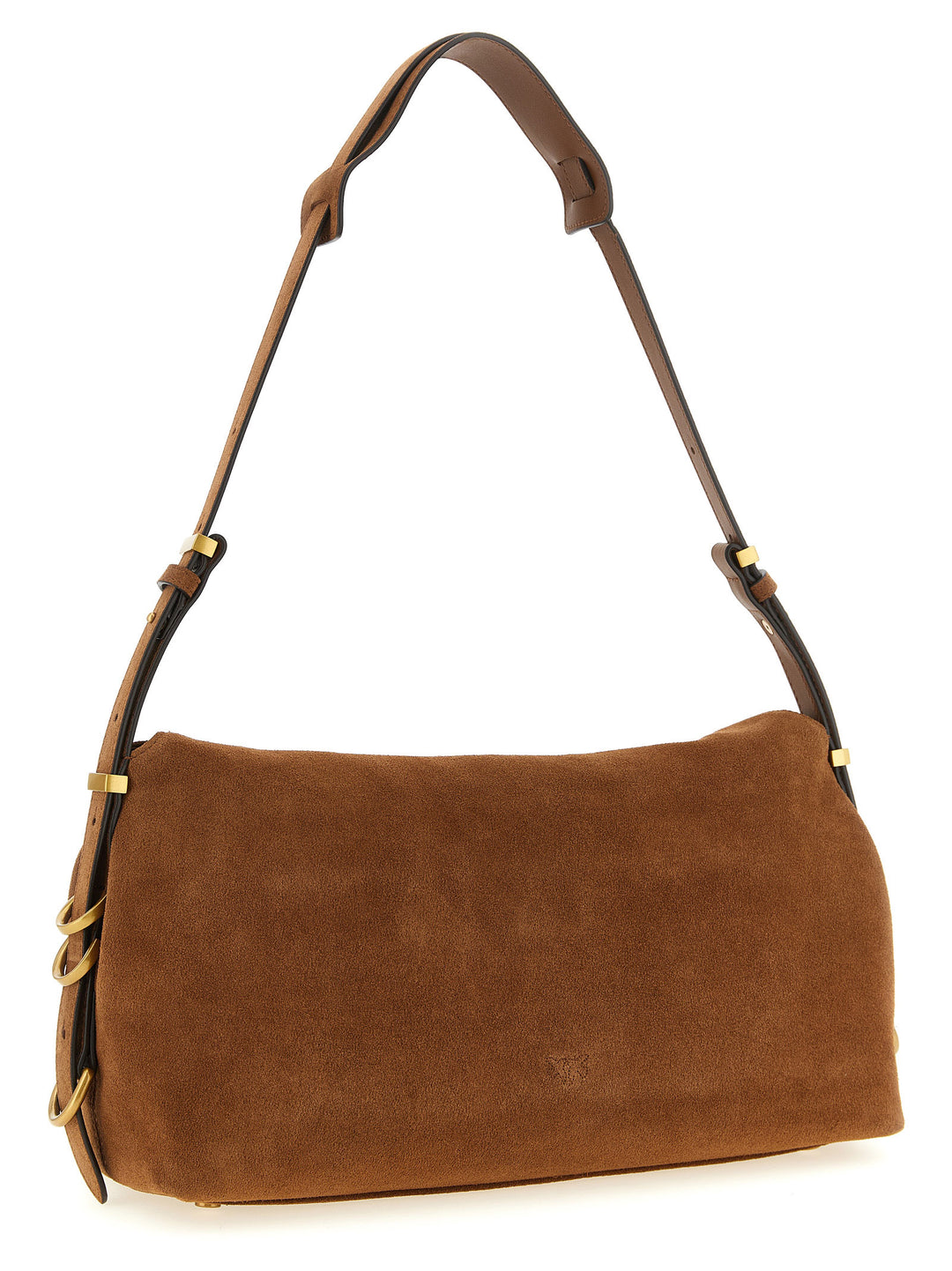 Pinko Saddle Horizontal Shoulder Bags - Brown | 64845ebb81ad303334bdc61ca08f91055230535d