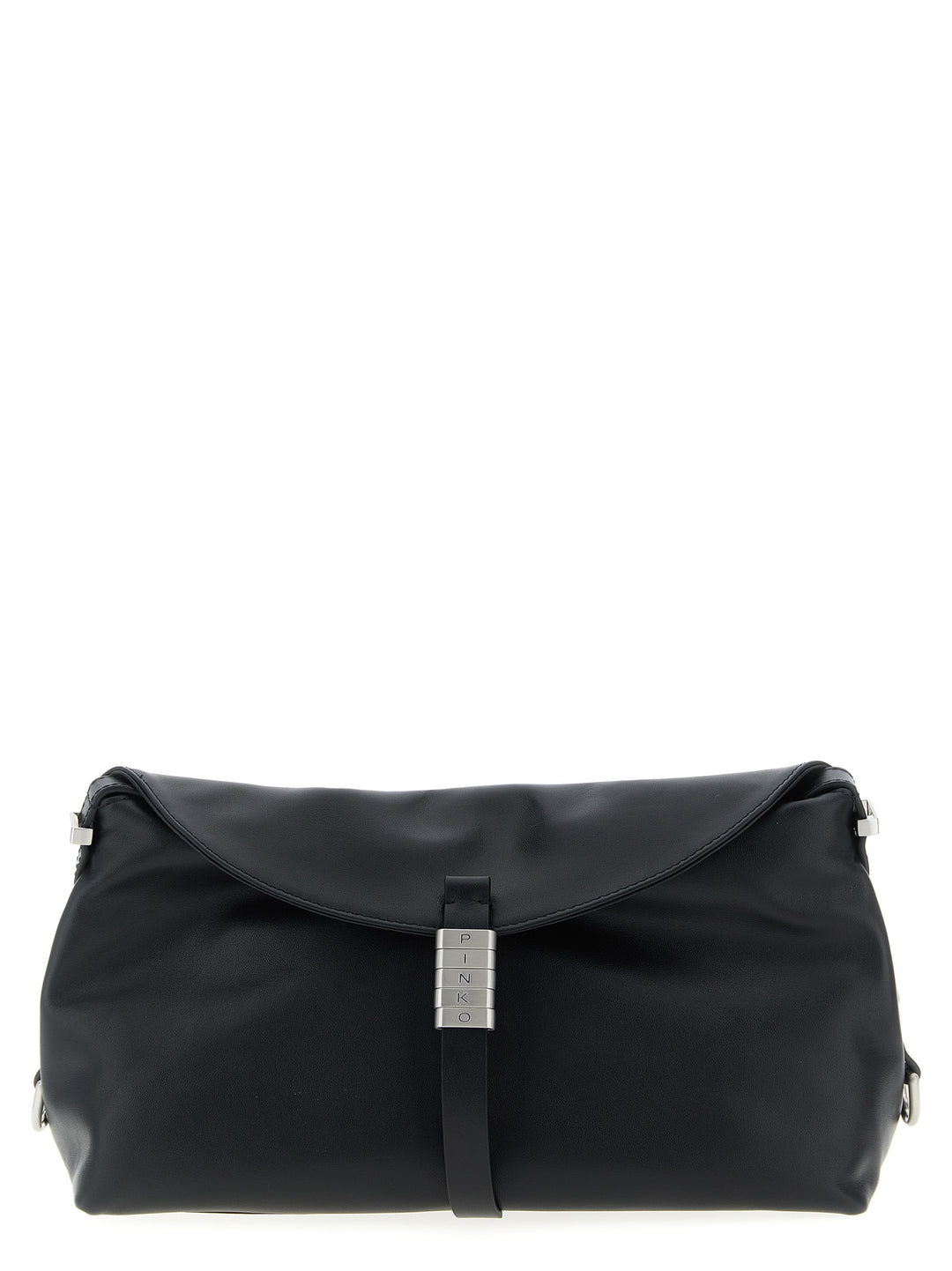 Pinko Saddle Baguette Shoulder Bags - Black | 4020df0ac08b72e520d26814757d1580f15b6a6f