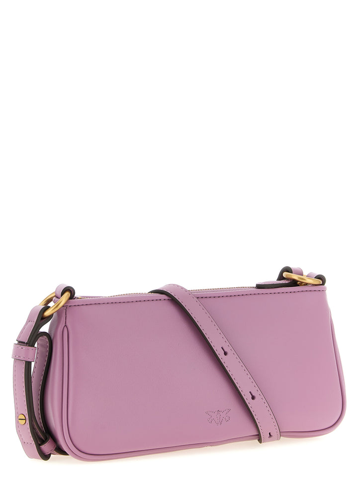 Pinko Half Moon Baguette Shoulder Bags - Pink | 0154ddce3a9213e4cc27dda51a457901bd56549d