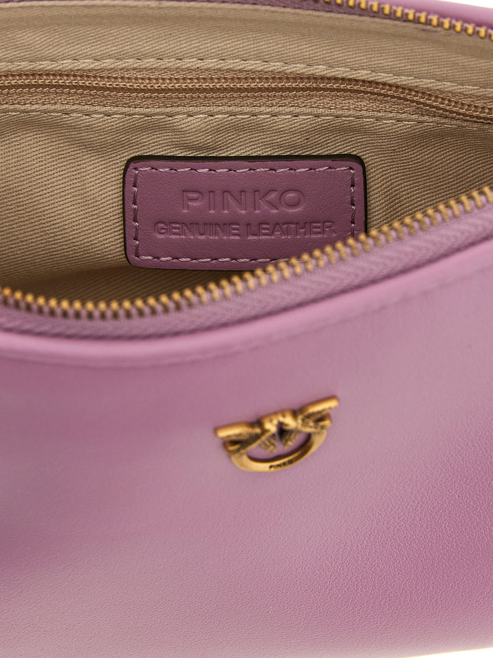 Pinko Half Moon Baguette Shoulder Bags - Pink | 9a063a199e8828ccd7c4ab3160c471e60b167c45