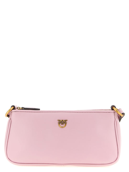 Half Moon Crossbody Bags Pink
