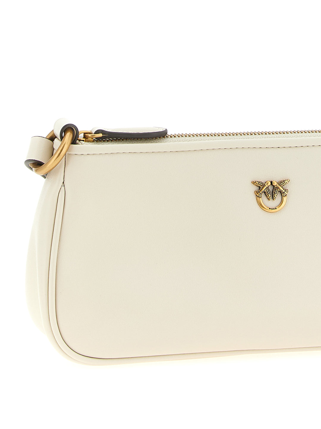 Pinko Half Moon Baguette Crossbody Bags - White | 144cd7344aff626ceb9963c0fa68aae8ee26b63b