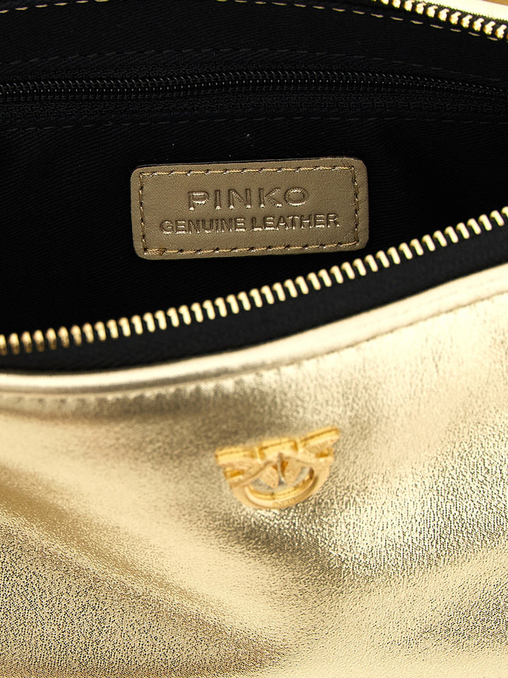 Pinko Half Moon Baguette Crossbody Bags - Gold | 2ac11cc6f435cd99737ccffbeab397663311287a