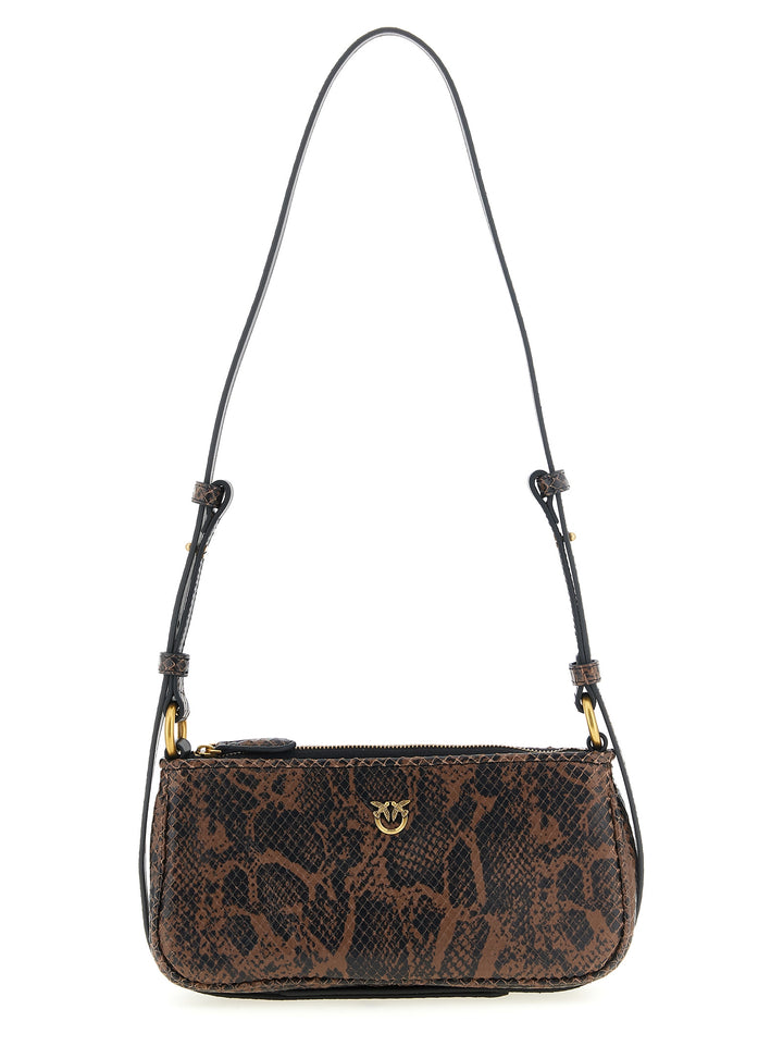 Pinko Love Bag Crossbody Bags - Brown | 96c0a9584d840929372b0559957f7d335a7db7a2