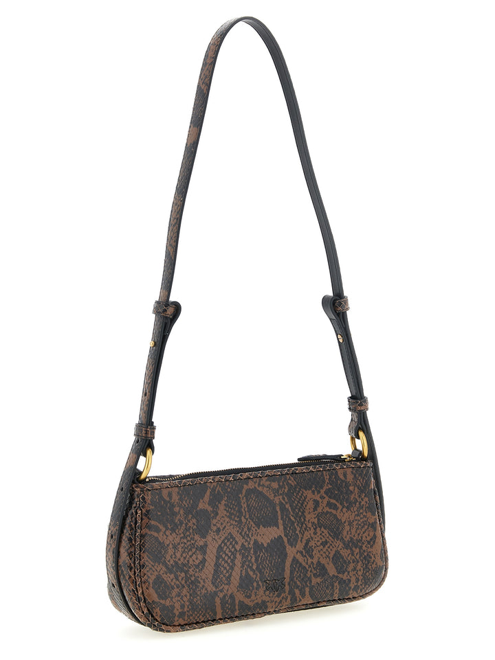Pinko Love Bag Crossbody Bags - Brown | 89bcc045fbb260f27c98bdaab0bebbf66456bf39