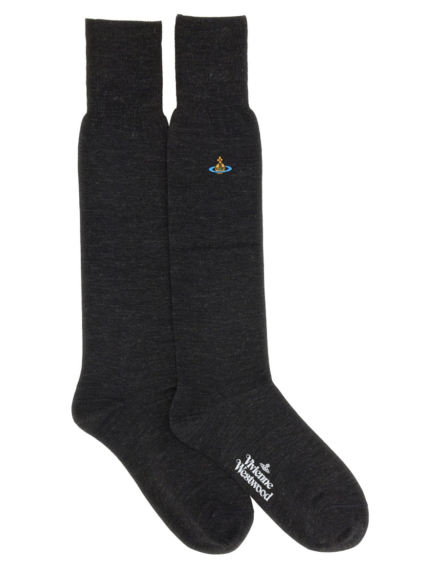 Vivienne Westwood Socks - Grey | Wanan Luxury